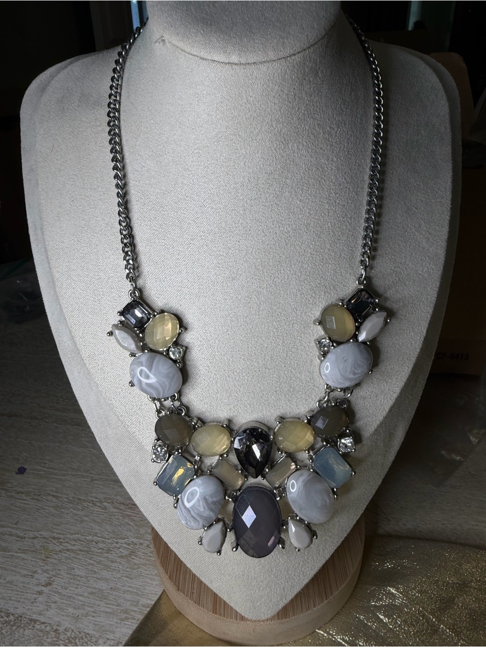 Elegant Multi-Stone Necklace